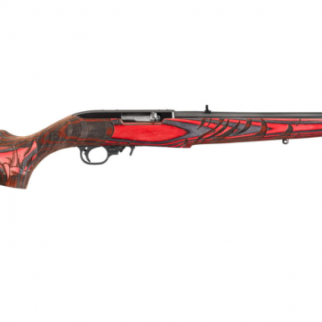 Ruger 10/22 22LR Red/Black Laminate Wild Hog Stock Rifle